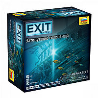 Настольная игра EXIT-КВЕСТ. Затонувшие сокровища. Компания Звезда