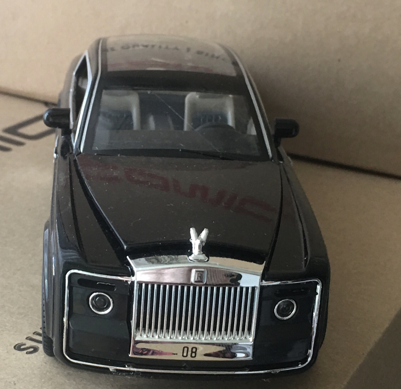 КОЛЛЕКЦИОННАЯ МАШИНКА МЕТАЛЛ ROLLS ROYCE SWEPTAIL 22 СМ СВЕТ, ЗВУК - фото 8 - id-p159475597