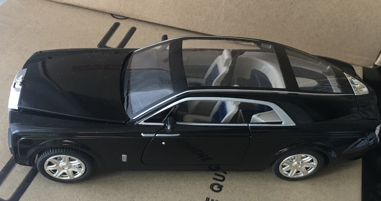 КОЛЛЕКЦИОННАЯ МАШИНКА МЕТАЛЛ ROLLS ROYCE SWEPTAIL 22 СМ СВЕТ, ЗВУК - фото 7 - id-p159475597