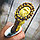 Нож сувенирный стальной (длинна ножа 28.00 см) на подставке в виде орла, фото 4