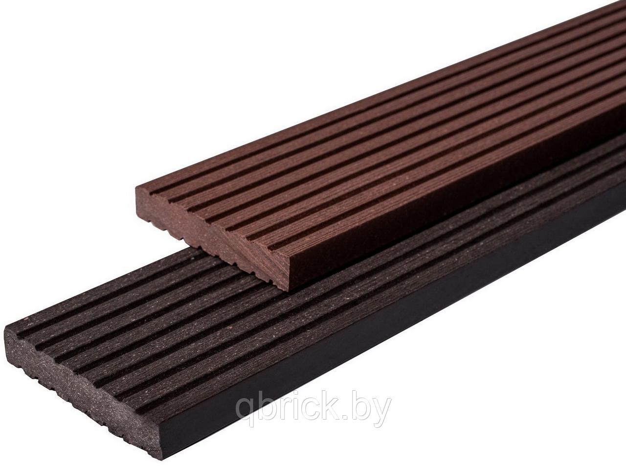 Торцевая планка ДПК Deckron 12*70*4000, венге