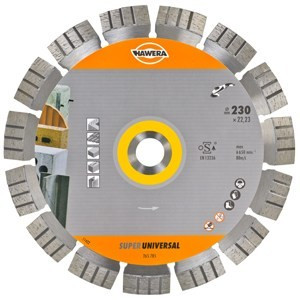 Алмазный отрезной диск HAWERA SUPER UNIVERSAL 125 мм по армированному бетону - фото 1 - id-p66369858
