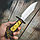 Нож сувенирный  стальной (длинна ножа 28.00 см)  на подставке Орел, фото 5