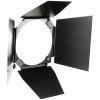 HENSEL 4-wing Barn Door with Filter Holder for 7" reflector. Шторки для рефлектора 7"