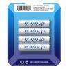 Аккумулятор PANASONIC Eneloop AAA 750 4BP (BK-4MCCE/4LE) 750 mAh, 4 шт, блистер-кейс, AAA