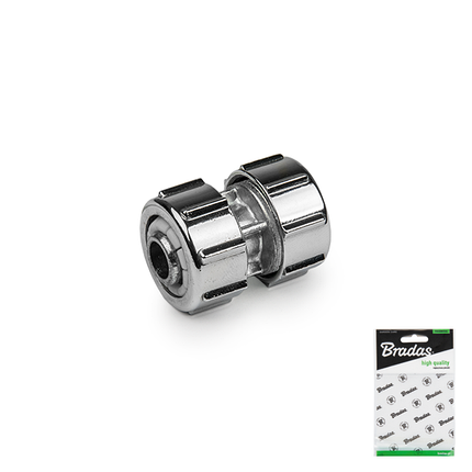 Ремонтный соединитель для шланга 1/2"-5/8" цинк-хром, фото 2