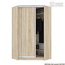 Угловой шкаф-купе ШК 30 (1,2х1,2) Сенатор (варианты цвета) фабрика Кортекс-мебель, фото 3
