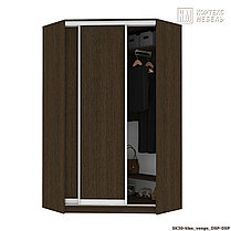 Угловой шкаф-купе ШК 30 (1,2х1,2) Сенатор - 1 зеркало (варианты цвета) фабрика Кортекс-мебель, фото 3