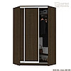 Угловой шкаф-купе ШК 30 (1,2х1,2) Сенатор (варианты цвета) фабрика Кортекс-мебель, фото 2