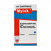 Картридж 727/ B3P19A (для HP DesignJet T920/ T930/ T1500/ T1530/ T2500/ T2530) MyInk, голубой