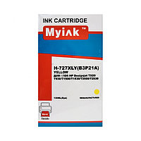 Картридж 727/ B3P21A (для HP DesignJet T920/ T930/ T1500/ T1530/ T2500/ T2530) MyInk, жёлтый