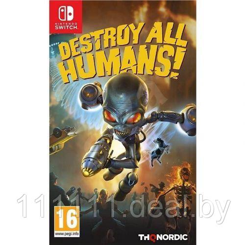 Игра Destroy All Humans! для Nintendo Switch - фото 1 - id-p159522360