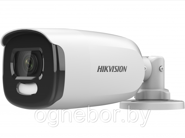 DS-2CE12HFT-F28 5Мп уличная цилиндрическая HD-TVI камера с LED подсветкой до 40м