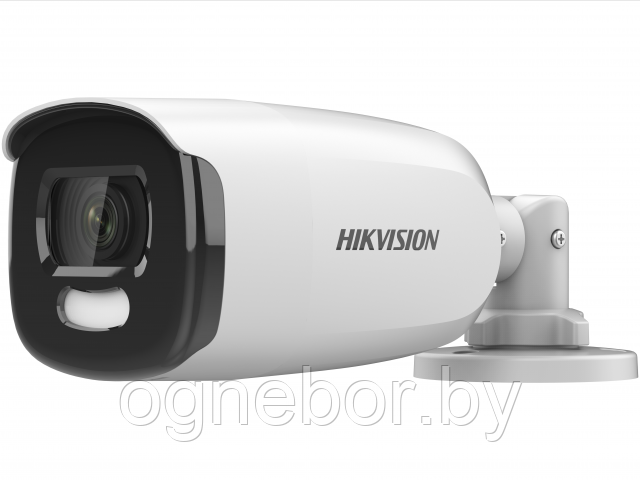 DS-2CE12HFT-F28 5Мп уличная цилиндрическая HD-TVI камера с LED подсветкой до 40м - фото 1 - id-p159522686