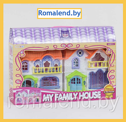 Домик для кукол Барби My Family House 8203-3 с мебелью