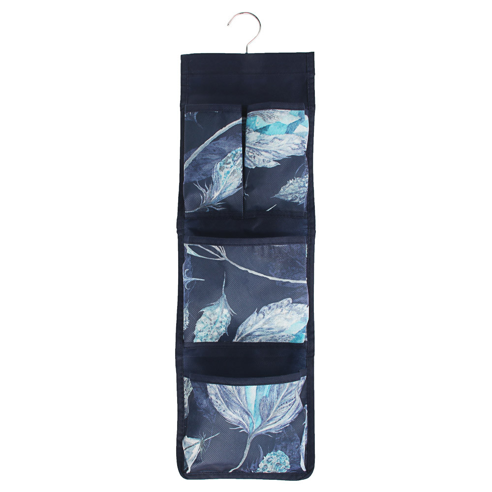 Органайзер подвесной 4 кармана, 18x60см, спанбонд, 2 дизайна, VETTA Санремо, 457-517