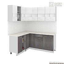 Угловая кухня Корнелия Экстра 1,5х1,8. фабрика Кортекс-Мебель (варианты размеров и цвета), фото 3