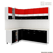 Угловая кухня Корнелия Экстра 1,5х2,3. фабрика Кортекс-Мебель (варианты размеров и цвета), фото 3