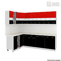Угловая кухня Корнелия Экстра 1,5х2,6. фабрика Кортекс-Мебель (варианты размеров и цвета), фото 2