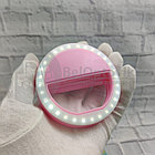Кольцо для селфи (лампа подсветка) Selfie Ring Light RK-12, USB, 3 свет.режима Голубое, фото 2
