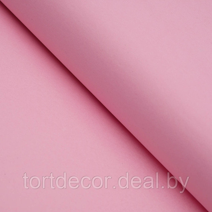 Бумага цветная, Тишью (шёлковая), 510 х 760 мм, Sadipal, 1 лист, 17 г/м2, светло-розовый - фото 1 - id-p159553158