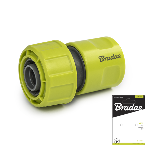 Быстросъем 3/4" с аквастопом на картонной подложке Lime Line