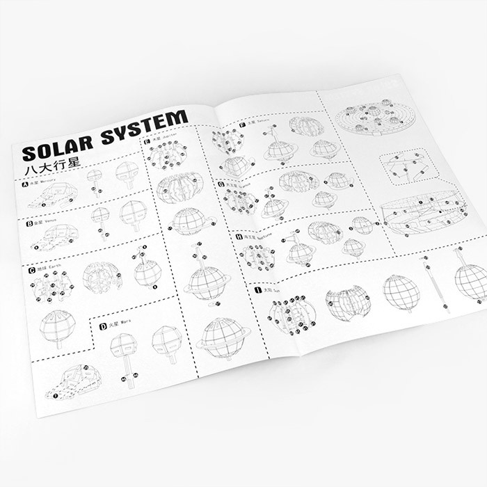 Пазл 3D Солнечная система (146 деталей) - фото 3 - id-p159568505