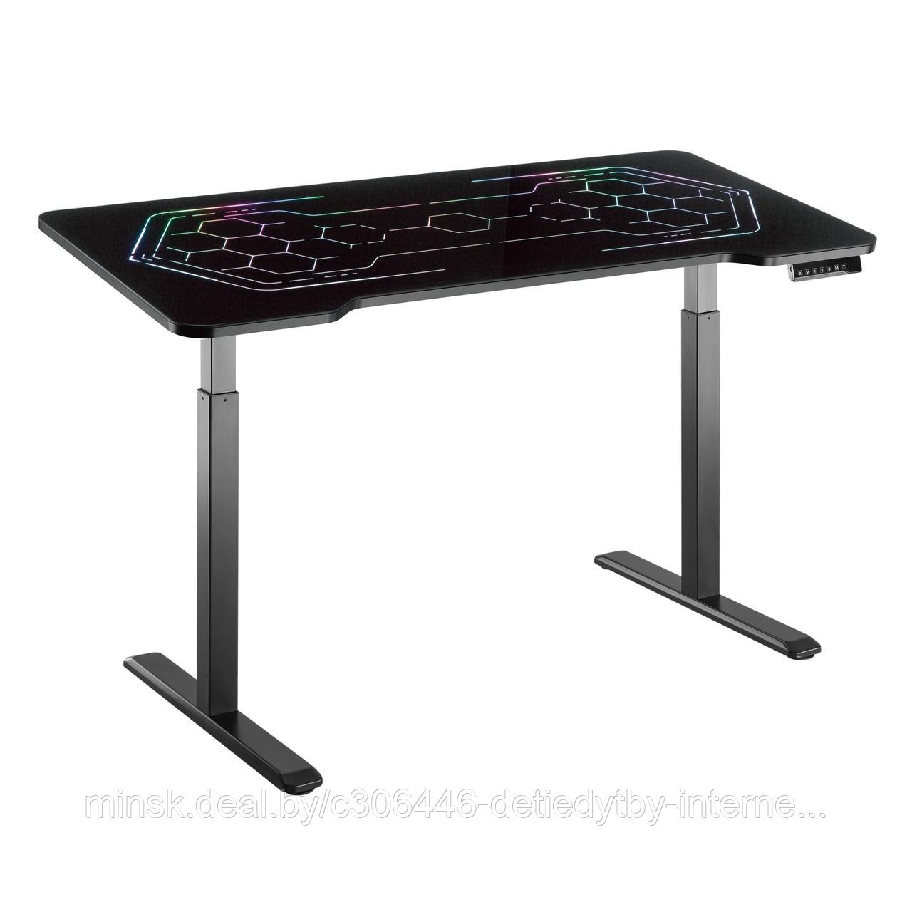 Геймерский электрорегулируемый стол Gaming Electric Desk с RGB-подсветкой