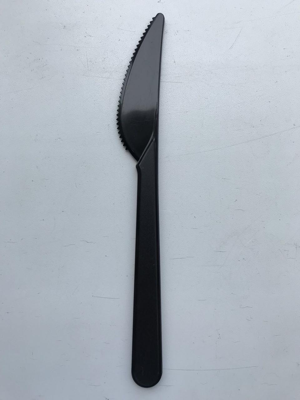 Нож "Премиум", 180мм, черный, ОПТ - фото 3 - id-p159569045