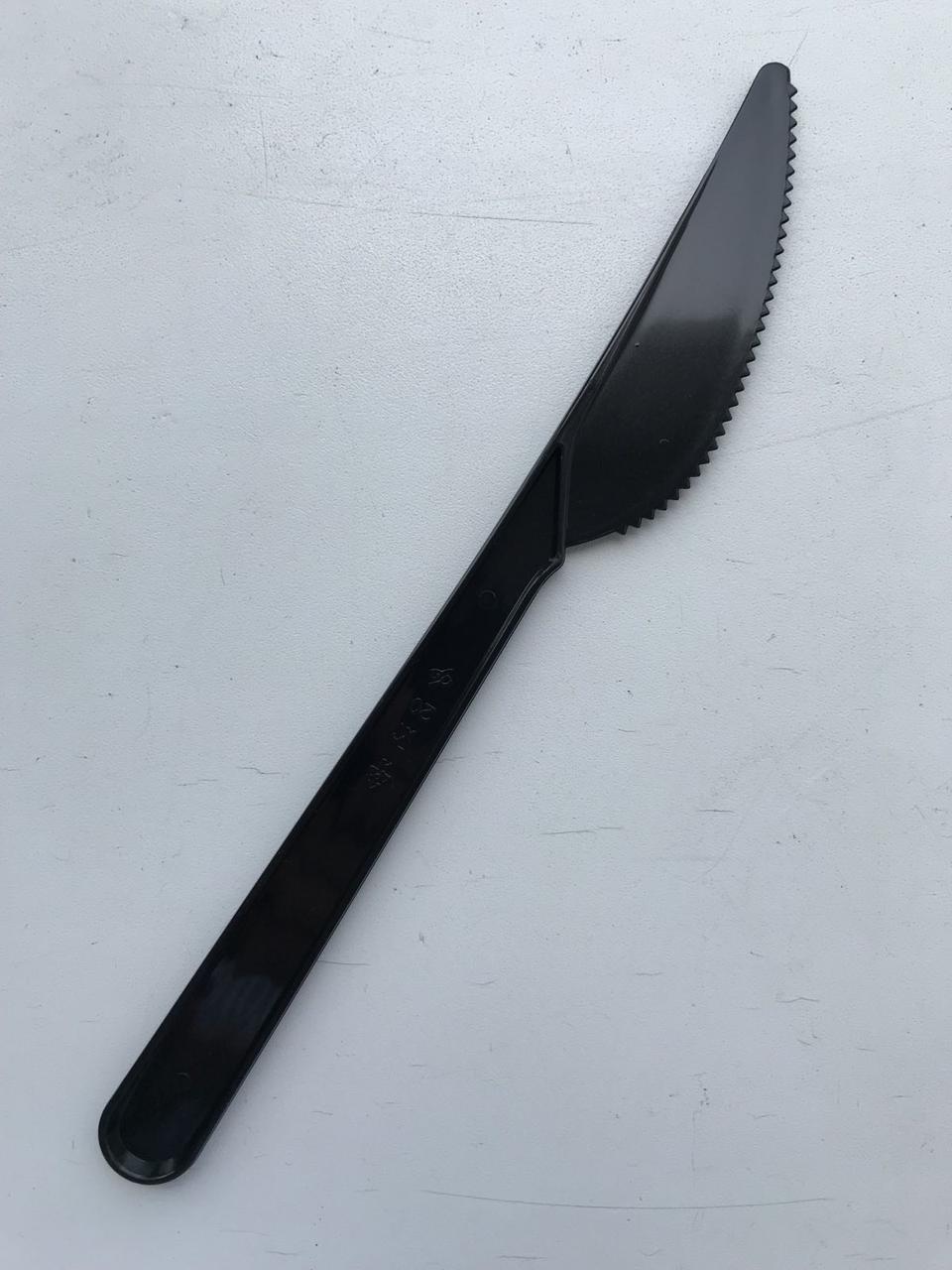 Нож "Премиум", 180мм, черный, ОПТ - фото 4 - id-p159569045
