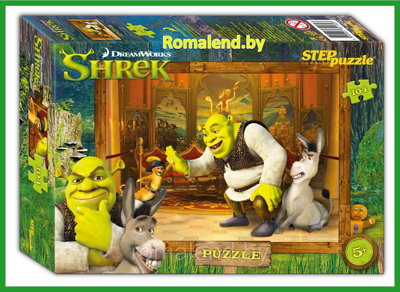 Пазл "Shrek (Шрек)" 104 элементов, 82132 - фото 1 - id-p159569538