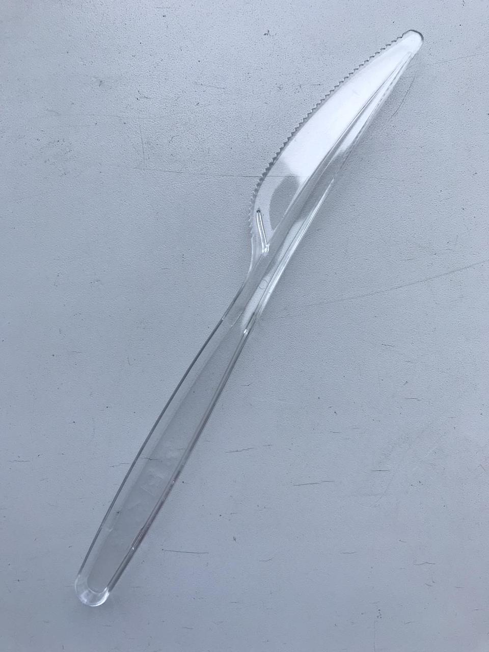 Нож "Кристалл", 180мм, прозрачный, ОПТ - фото 2 - id-p159574125