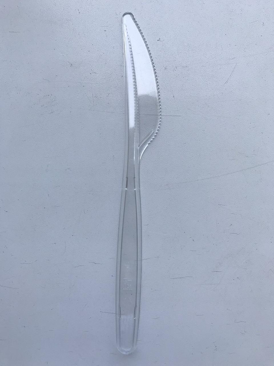 Нож "Кристалл", 180мм, прозрачный, ОПТ - фото 3 - id-p159574125
