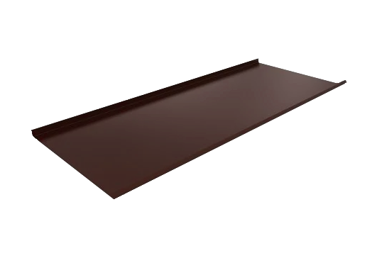 Фальцевая кровля SSAB GREENCOAT Pural Mat BT 0,5 мм RR 32 Темно-коричневый