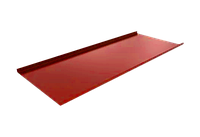 Фальцевая кровля SSAB GREENCOAT Pural Mat BT 0,5 мм RR 29 Красный