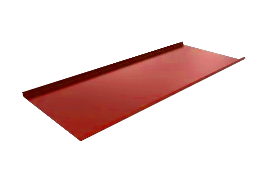 Фальцевая кровля SSAB GREENCOAT Pural Mat BT 0,5 мм RR 29 Красный - фото 1 - id-p159576337