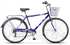 Велосипед Stels Navigator 350 Gent 28 Z010 2020 (синий) Индивидуальный подход!