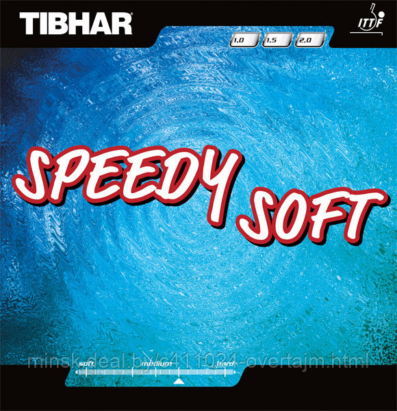 Накл ракетки н/т TIBHAR Speedy Soft 2.0 bl арт 9131 - фото 1 - id-p159577069