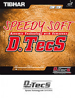 Накл ракетки н/т TIBHAR Speedy Soft D.Tecs 2.0 red арт 9126