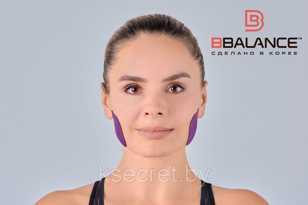 Тейп для лица BB FACE TAPE 5 см × 5 м шелк фиолетовый - фото 6 - id-p159593818