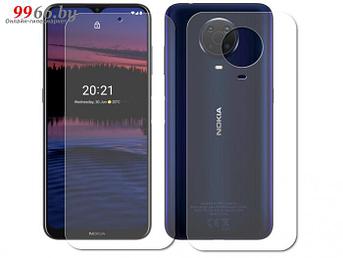 Гидрогелевая пленка LuxCase для Nokia G20 0.14mm Front and Back Matte 86458