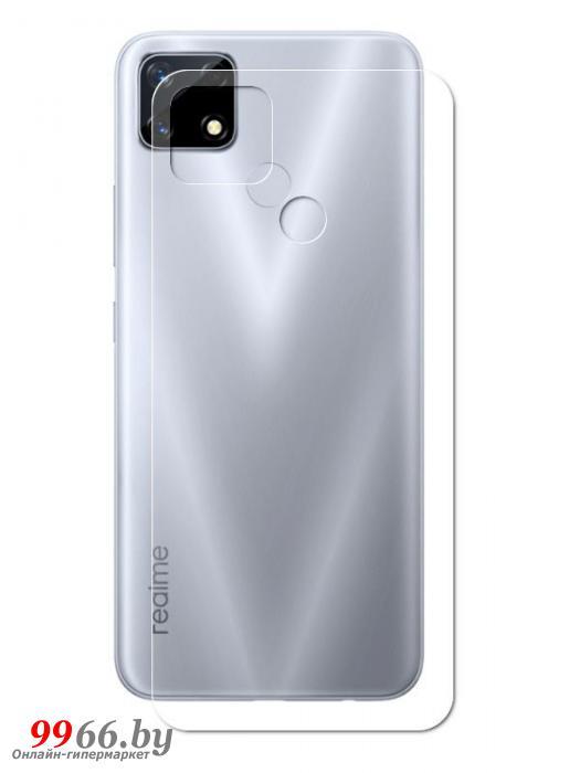 Гидрогелевая пленка LuxCase для Realme 7i 0.14mm Back Transparent 86592