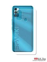 Гидрогелевая пленка LuxCase для Tecno Spark 7 0.14mm Back Transparent 86586