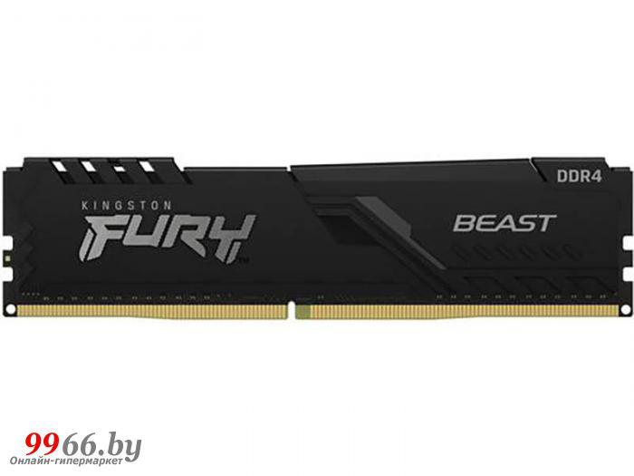 Модуль памяти Kingston Fury Black DDR DDR4 DIMM 2666Mhz PC21300 CL16 - 16Gb KF426C16BB1/16