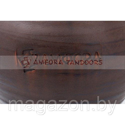 Чугунок Амфора 2л керамический для тандыра с крышкой и ухватом - фото 3 - id-p159597754