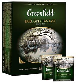 Чай ГринФилд Earl Grey Fantasy 100 пак. (черный)