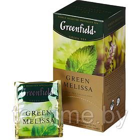 Чай  ГринФилд Green Melissa  25 пак. (зеленый)