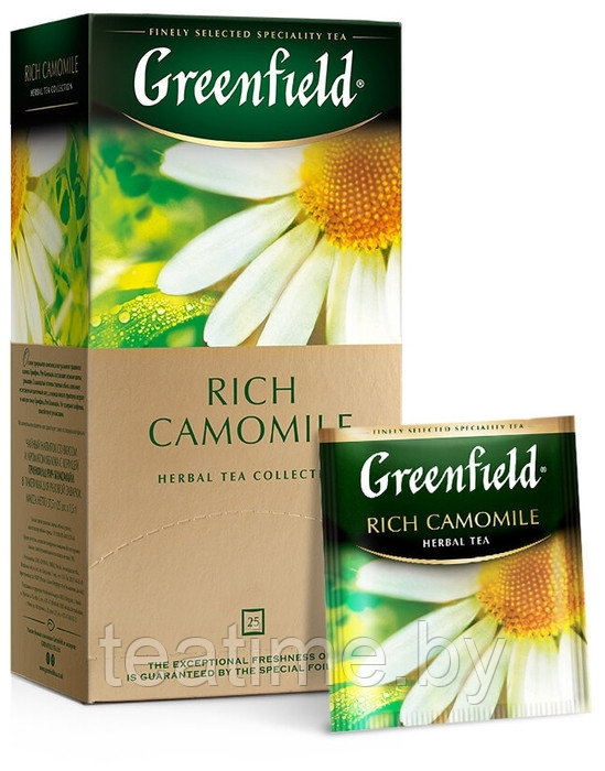 Чай ГринФилд Rich Camomile 25 пак. (травяной) - фото 1 - id-p6323962