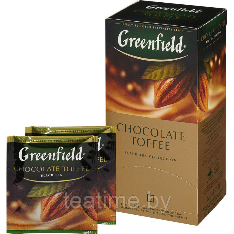 Чай ГринФилд Chocolate Toffee 25 пак. (черный)