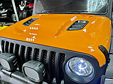 Детский электромобиль RiverToys C555CC 4WD (оранжевый глянец) Лицензия полноприводный двухместный, фото 6